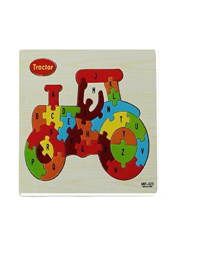 ماياترا أحجية الحروف الأبجدية الخشبية التعليمية للأطفال من ماياترا - مجموعة من 8 قطع - Image 3